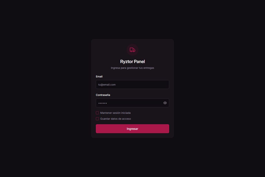 Ryztor Panel